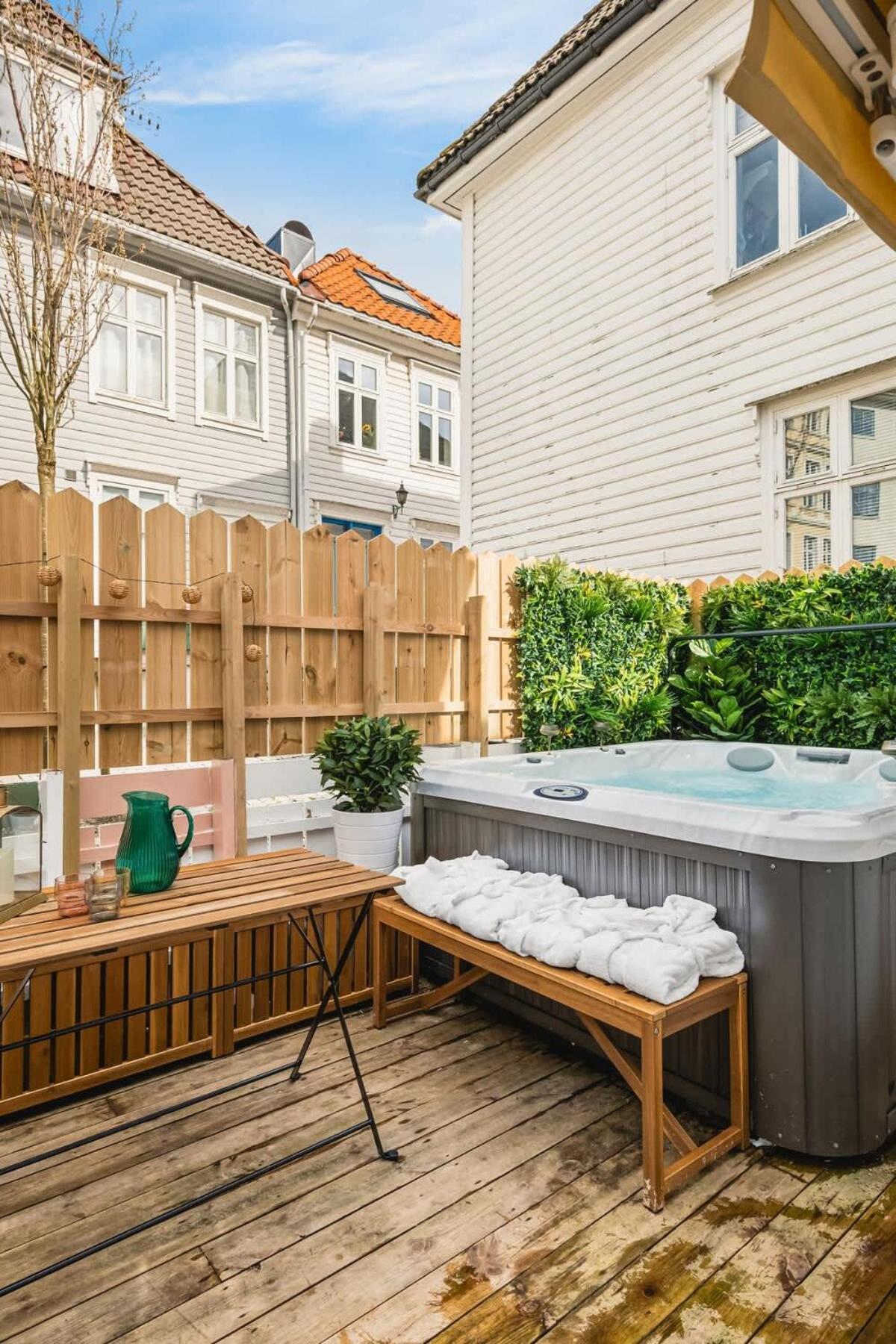 Dinbnb Homes I #1 Bnb In Bergen I Jacuzzi & Parking & Location Exterior foto